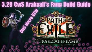 [PoE 3.29] Cast when Stunned Arakaali's Fang Necromancer Build Guide