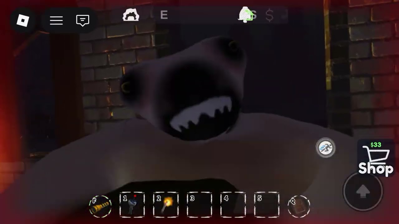 speed running jump scares