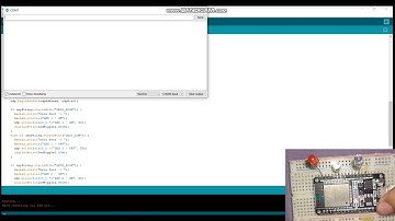 Komunikasi antara ESP32 dan PC menggunakan UDP Feedback