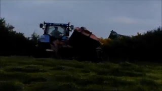 Drapers Mowing Silage 2013 Pt4