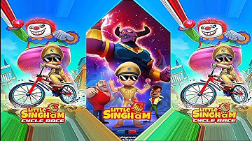 Android New Games : Little Singham Cycle Race Jungle Joker |  Little Singham Mission Josh Gameplay.