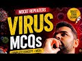 🔥 Virus MCQs | MDCAT Repeaters | High Yield Questions + Concepts 2025 🔥