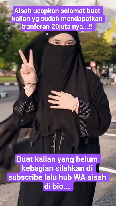 WA 0895401981866 #asalamualaikum #aisahputrie #treding #rezeki_allah #kunfayakun#xyzbca #fyp