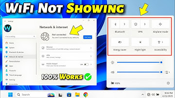 🔧 Fix WiFi Icon Not Showing Problem on Windows 11 | How To Fix WiFi Not Working On Windows 11 (2025)