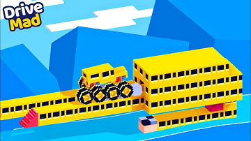 [DRIVE MAD PART-128] DRIVE TOM ZIOM GAME IN FANCADE 1 TO 8 LEVEL GAMEPLAY || GAMING CUBE