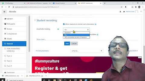 HOW TO ACTIVATE ATTENDANCE IN MOODLE?