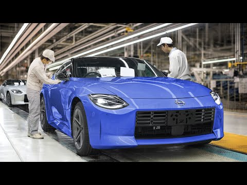 Tour of Japanese Mega Factory Producing the Brand New Nissan Z - Production Line