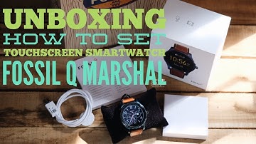 Rs 11,500/- For A Watch ? Fossil Q Marshal Smartwatch Unboxing & Overview