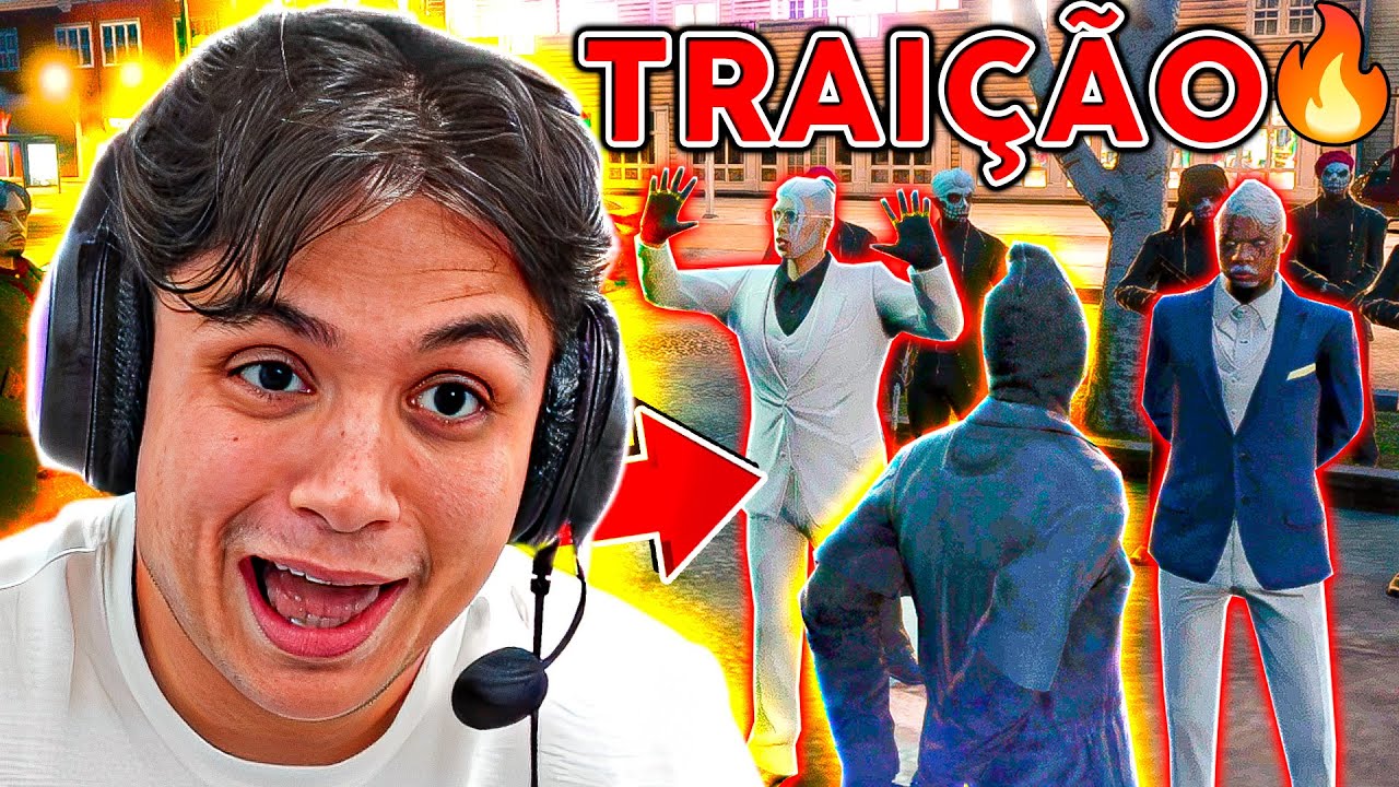 TÔ SENDO TRAÍDO no GTA RP 😱 (Paulinho o LOKO)