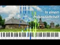 In Einem Polenstadtchen (piano arr. by MM88KIC) w/ sheet music