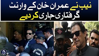 NAB issued arrest warrant for Imran Khan - Aaj News