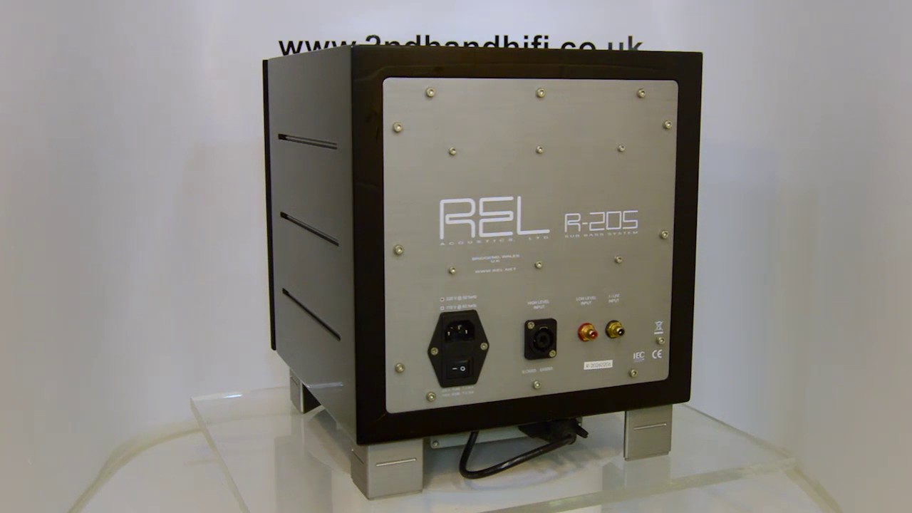 REL Acoustics R-205 - YouTube