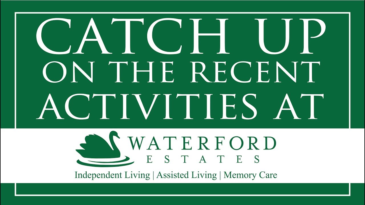 Catch Up on Recent Activities at Waterford Estates YouTube