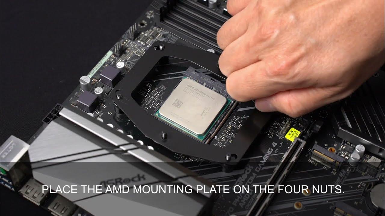 ENERMAX 101 Quick Guide How to install with AM4/AM5 Sockets? (ETS