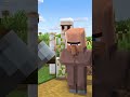 village vs minecraft 😂 #minecraft #shorts