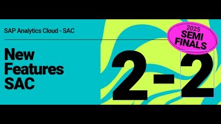 SAP Analytics Cloud - New Advance Features || 2025