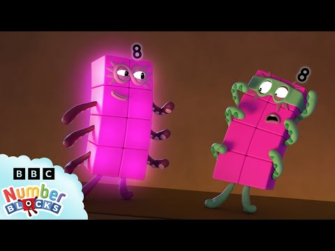 Villains And Super Heroes! | Learn To Count | Cartoon Maths For Kids | Numberblocks