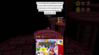 Otro epic fail qué cometimos en el Mario Party 64 en el minijuego de las plataformas. #supermario64