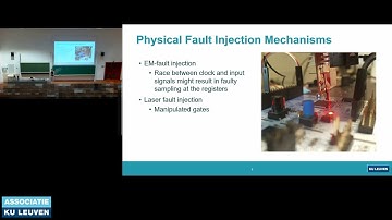 COSIC seminar "SoK: Parameterization of Fault Adversary Models - Connecting..." (Dilara Toprakhisar)