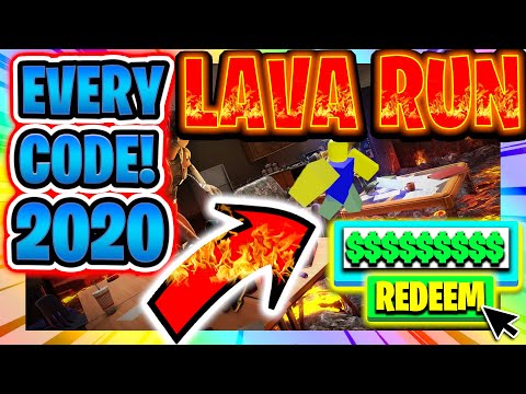 Roblox Lava Run Codes September 2020 - roblox floor is lava codes