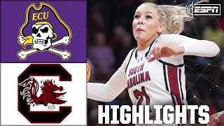 East Carolina Pirates vs South Carolina Gamecocks Full Game Highlights ESPN College Basketball