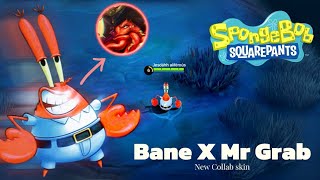 MLBB x SpongeBob: Mr. Krabs Replaces Bane – Full Skill FX Showcase screenshot 1