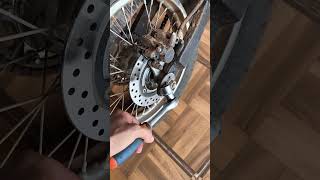 Apertar corrente moto Bros 160cc