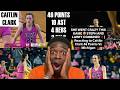 SHE WENT CRAZY THIS GAME!! | STEPH AND LARRY COMBINED | Reacting to Caitlin Clark 46 Pts vs Michigan