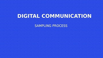 SAMPLING PROCESS