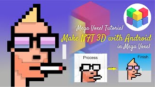 How to Make 3D Voxel For NFT on Android with Mega Voxel screenshot 1