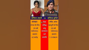 Sofia Ansari vs Sophia qureshi #shorts #youtube #sofiaansari #sophiaqureshi #news #video