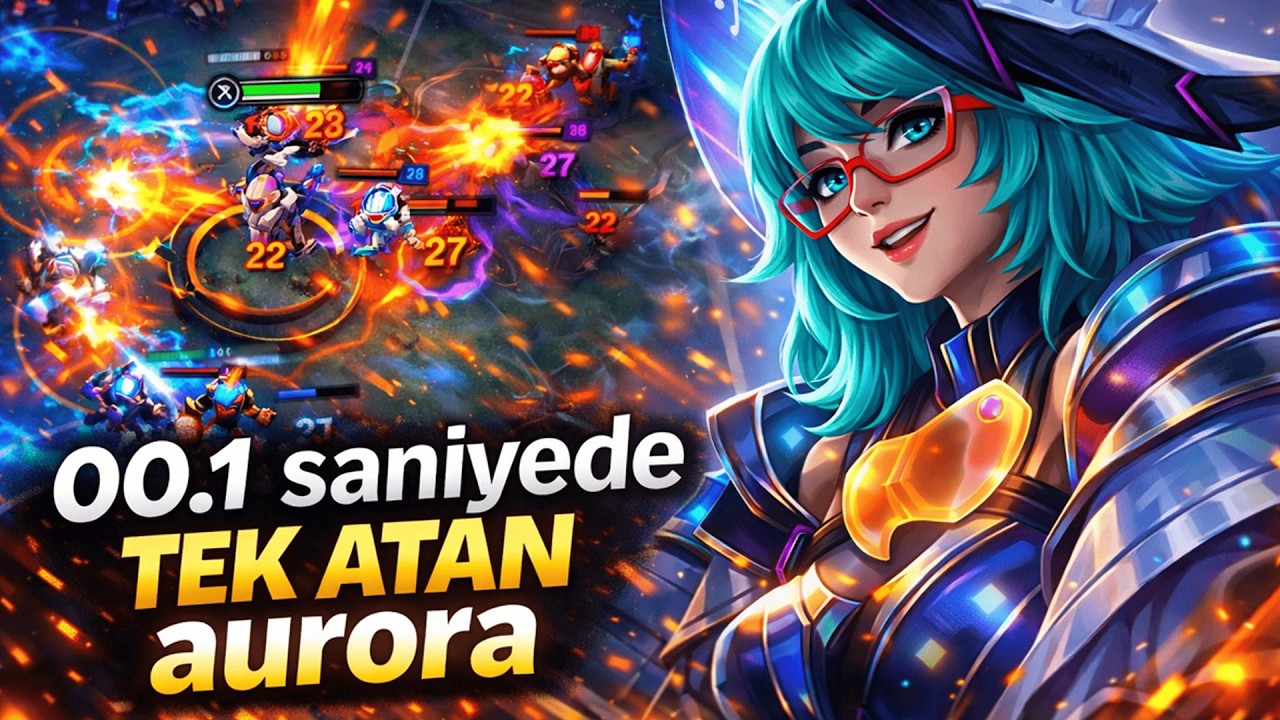 KİMSE GÖRMEDEN İNANILMAZ TEK ATAN AURORA ÇİNLİ BUILD Wild Rift