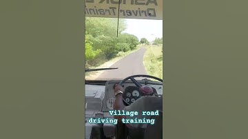 Village road driver training @ashokleyland