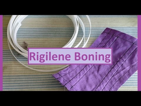 How To: Use Rigilene Boning 
