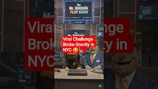 Viral Challenge Broke Gravity in NYC 😂🗽 #TheMrBugshikFlopShow #funny#viralvideo #comedy#trending