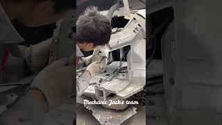 Mercedes Rear Crashed Restoration
