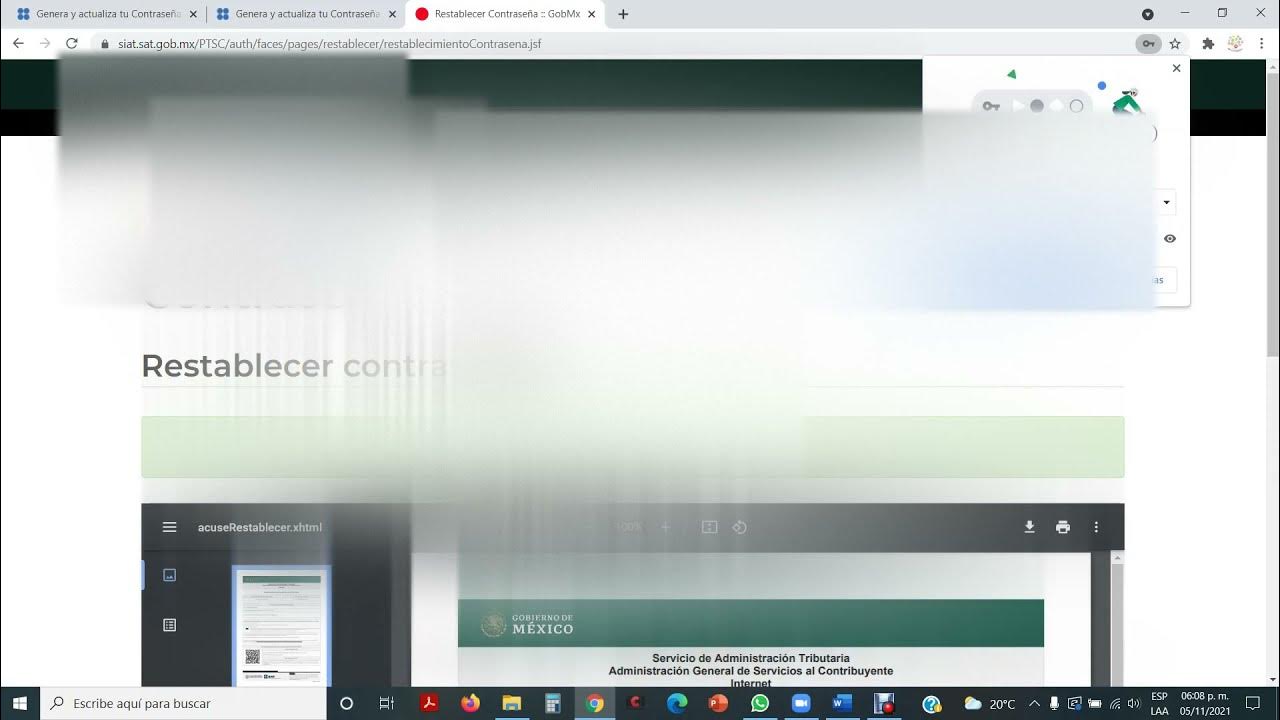 Cómo generar, obtener o recuperar la contraseña CIEC para entrar al