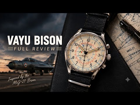 DWC Vayu Bison Full Review | This ₹7,000 Watch Has a Story Behind It! ✈️