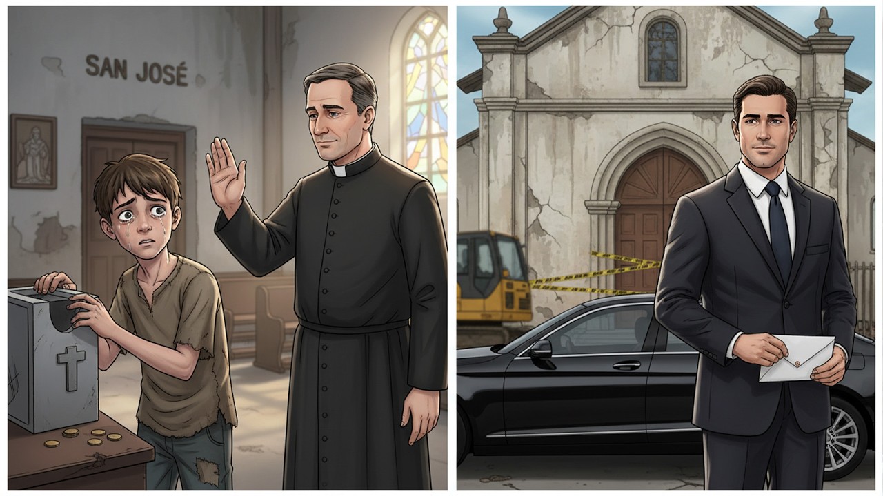 El cura lo vio robando la iglesia y en lugar de llamar a la policía, hizo ESTO...