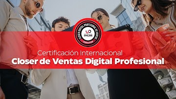 👉 Certificación en Closer De Ventas Digital Profesional