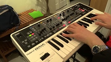 Wurlitzer sound on the Roland Gaia - how to make a classic Wurlitzer keyboard patch by Geoffmobile