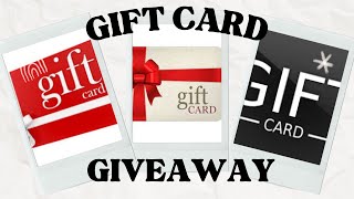 GRWM! GIFTCARD GIVEAWAY INSTRUCTIONS!
