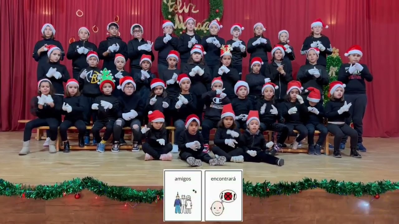 Villancico “Feliz Navidad” en Lengua de Signos dedicado a INCLUSIVES.