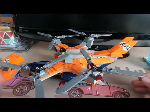 Обзор на набор Лего Сити Арктика 60193 Арктический вертолет - YouTube