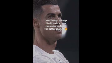 I am Hosting an edit competition 🔥 #goatcr7comp