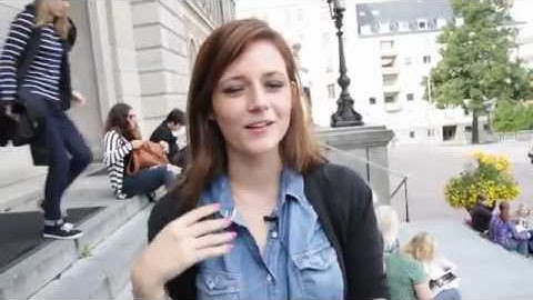 International students arrival at Uppsala University 2012