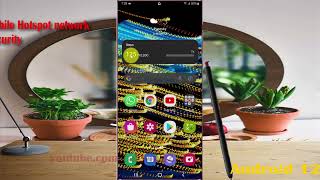 Samsung Galaxy S22 Ultra : How to change Mobile Hotspot network Security screenshot 5