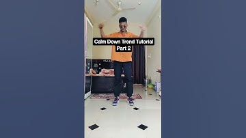 PART 2 Calm Down Trend Dance tutorial #calmdown #calmdowndance #rema