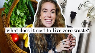 what does it cost to live zero waste? // what I spend in a week vlog