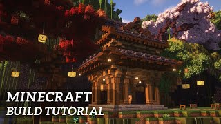 【Minecraft】How to Build a Japanese Shrine | Build Tutorial